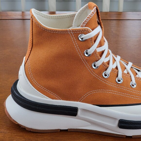 Women's Orange High-Top Sneakers - Picture 7 of 16